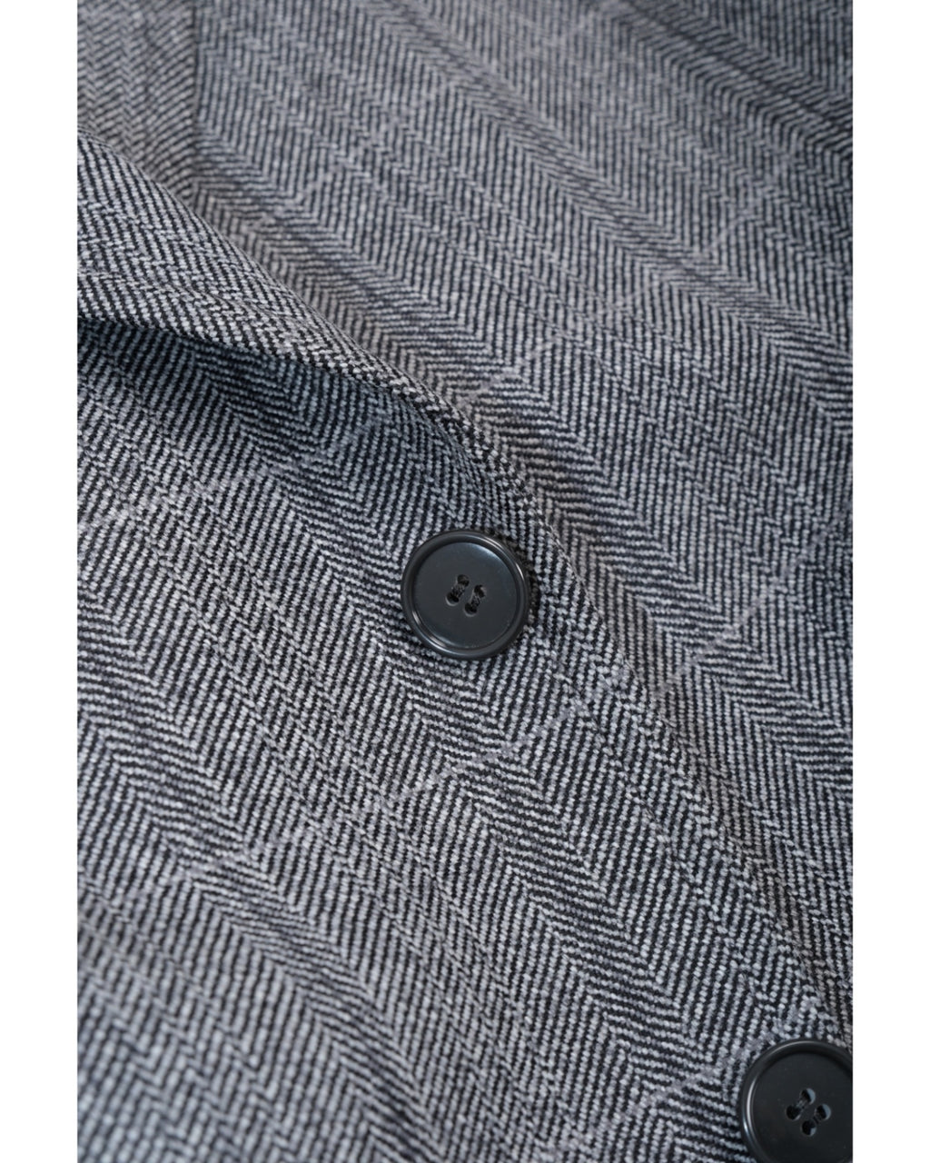 Black/Grey Herringbone Sports Jacket