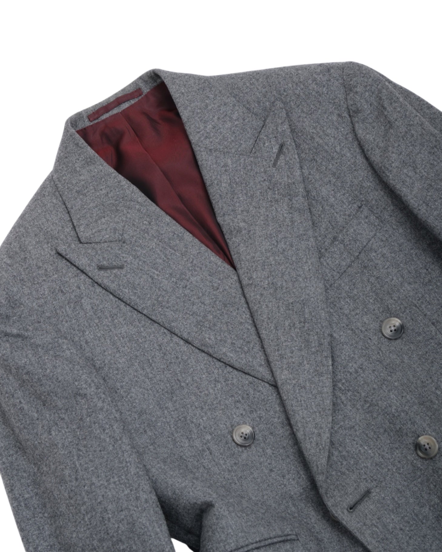 Dark grey Bespoke 450gsm. Wool Suit