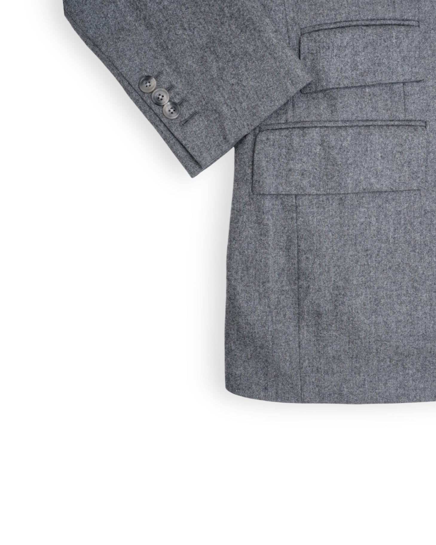 Dark grey Bespoke 450gsm. Wool Suit