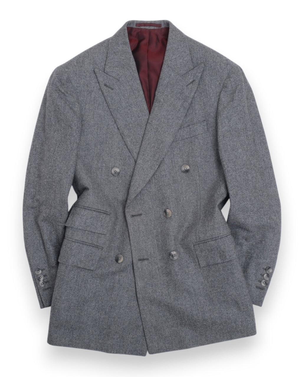 Grey DB. Hardy Minnis Flannel Wool Suit