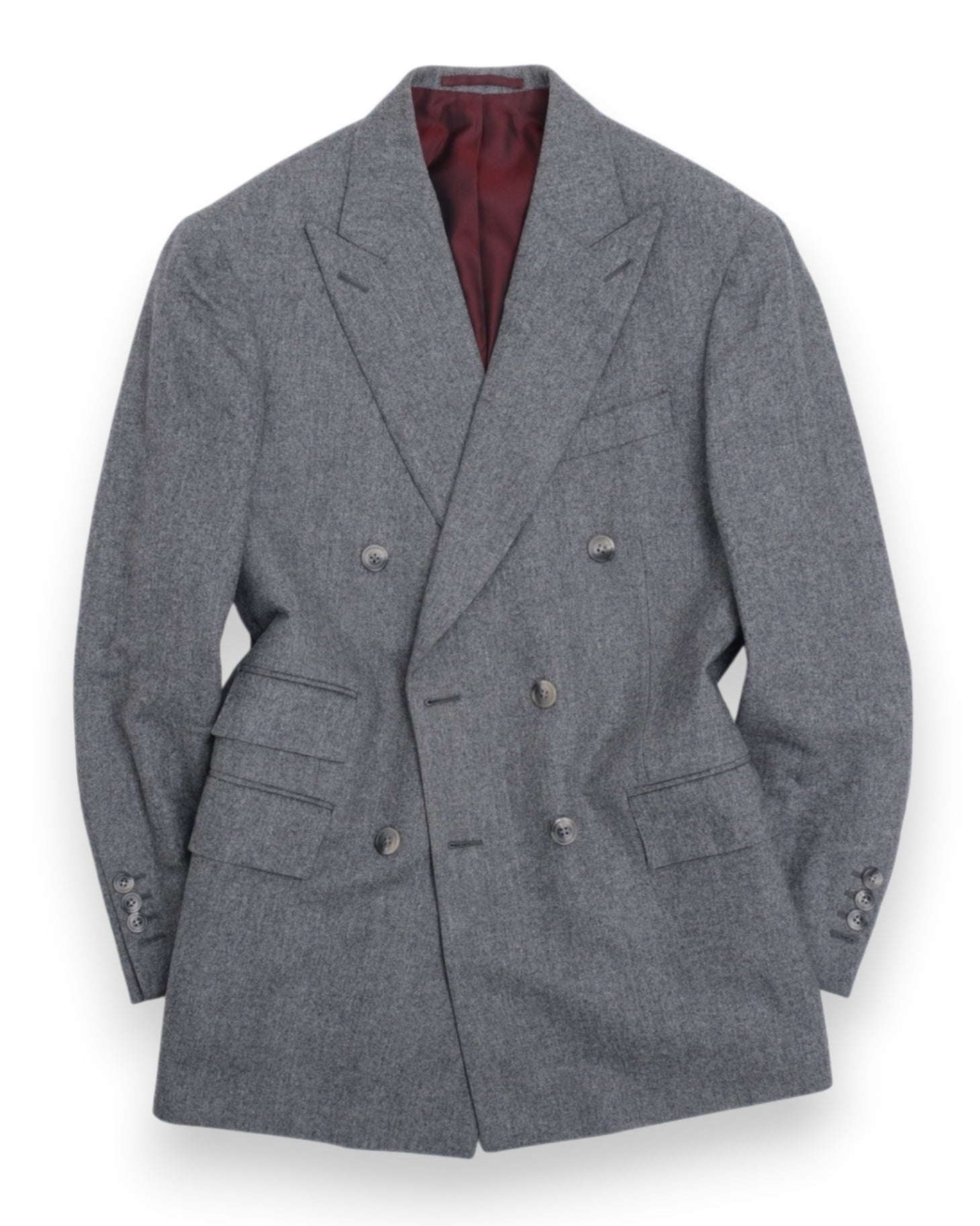 Dark grey Bespoke 450gsm. Wool Suit