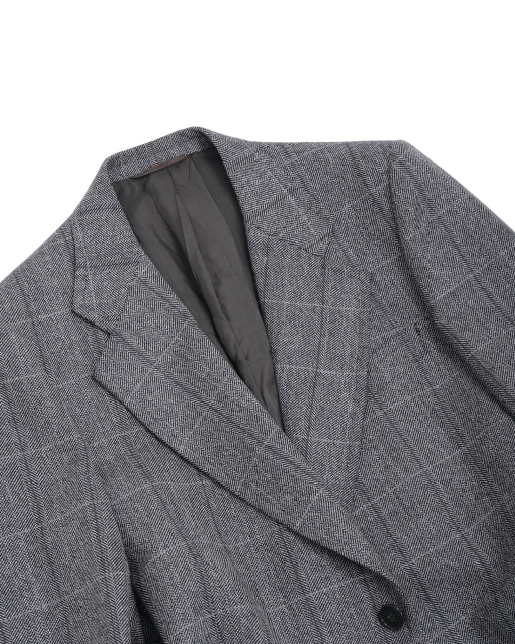 Black/Grey Herringbone Sports Jacket