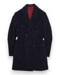Dark Navy DB Overcoat