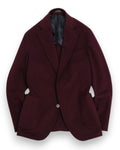 Burgundy Loro Piana Doeskin Sports Jacket