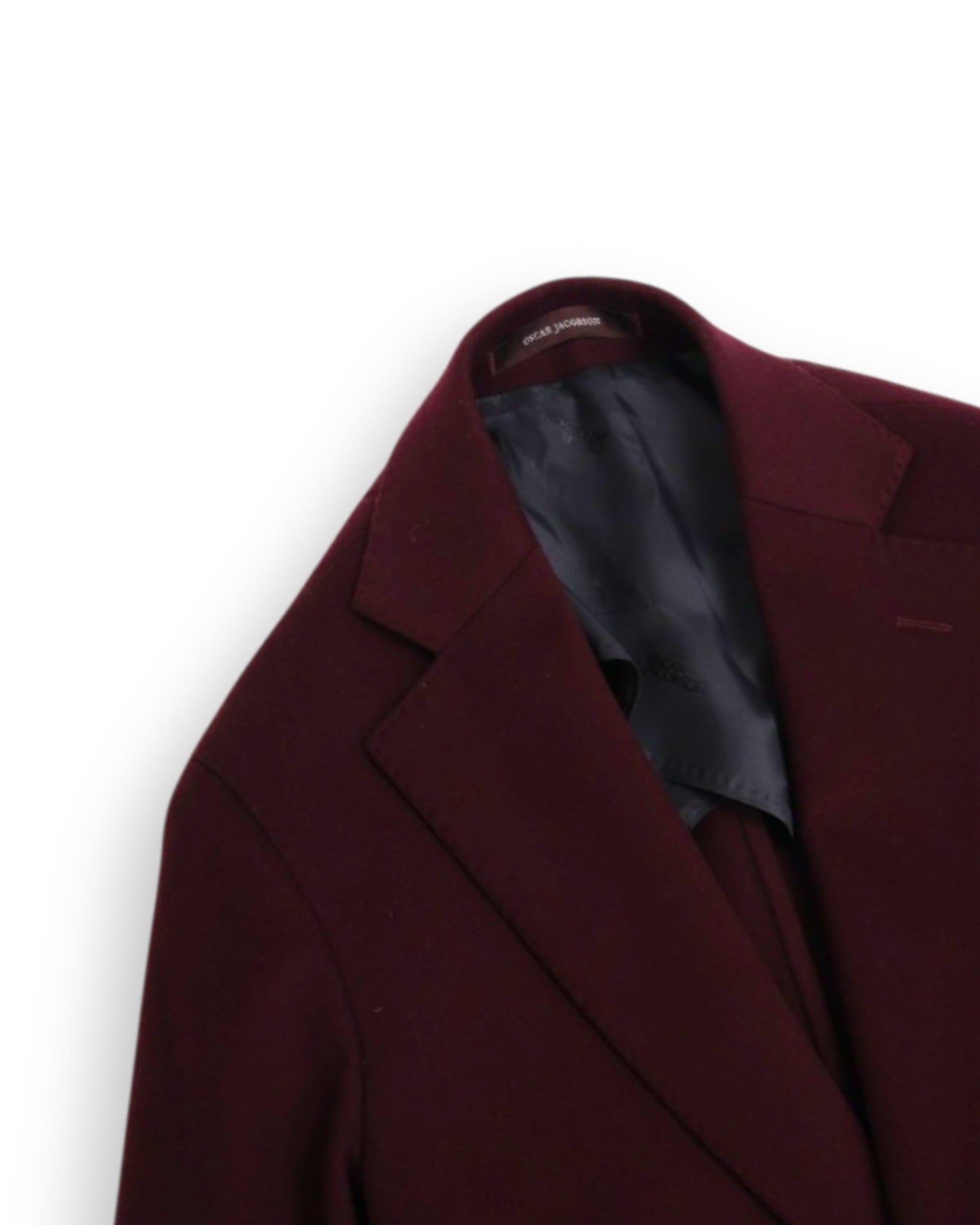 Burgundy Loro Piana Doeskin Sports Jacket