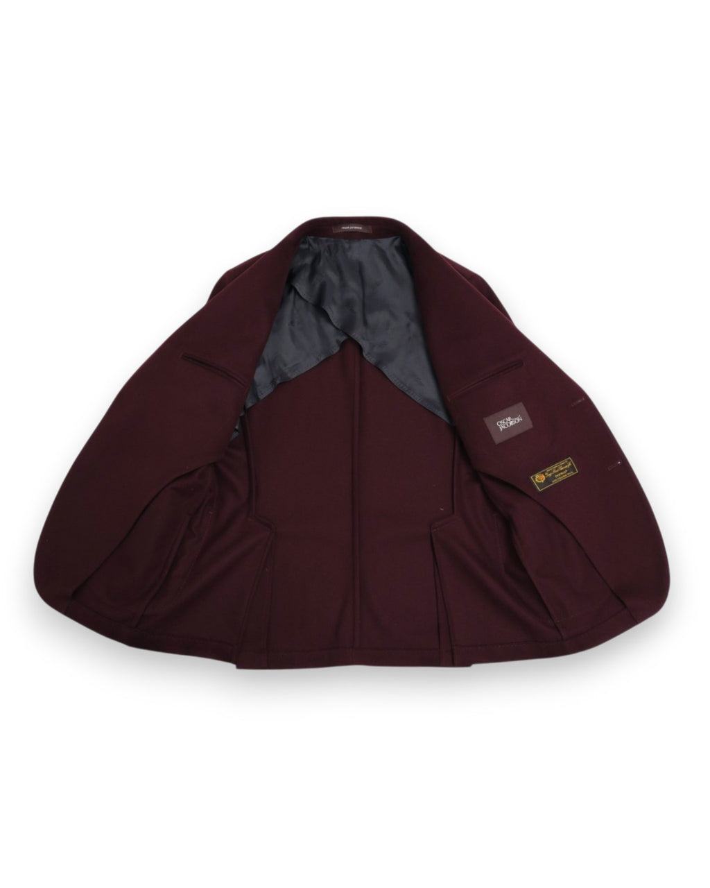 Burgundy Loro Piana Doeskin Sports Jacket