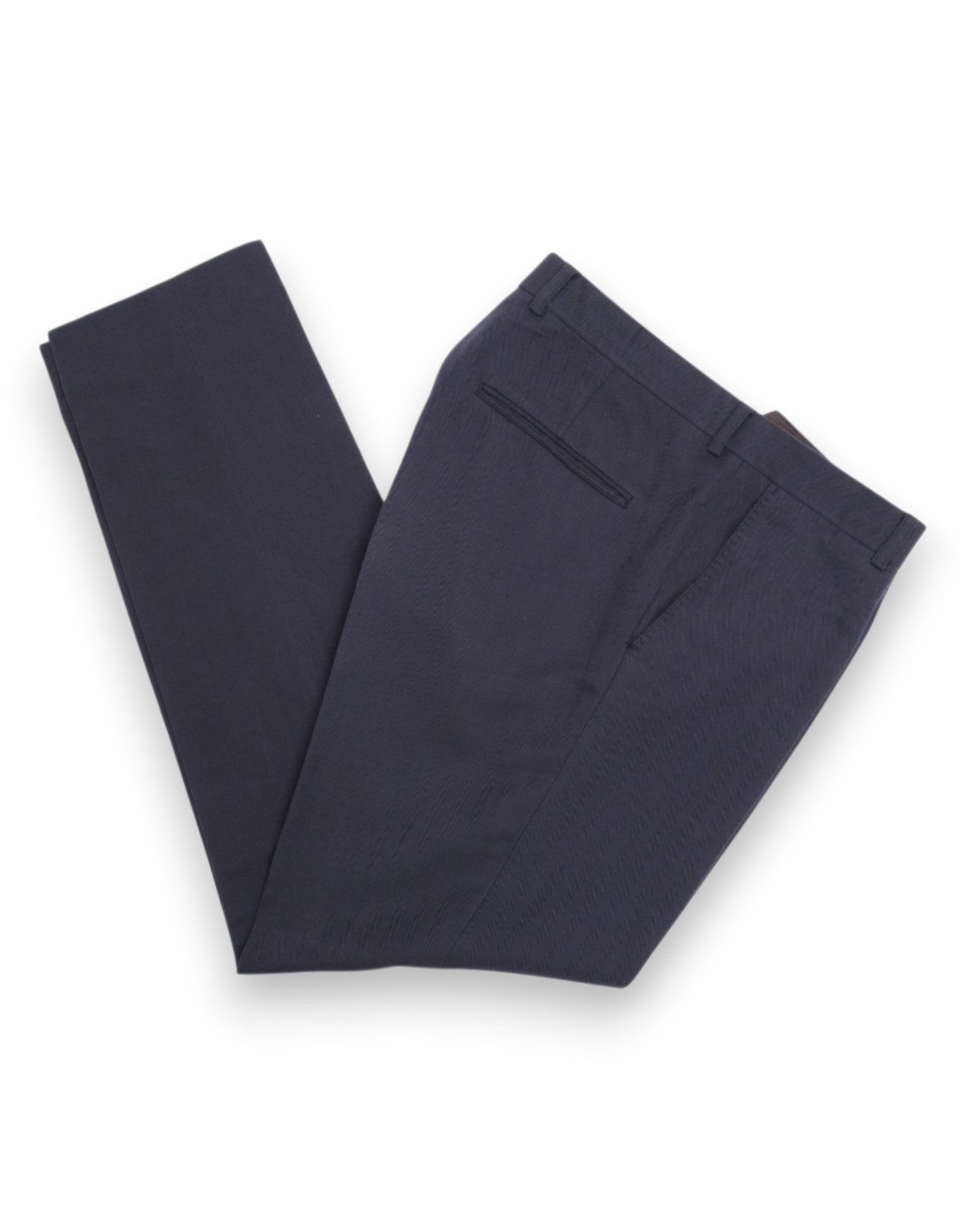 Navy Herringbone Twill Suit