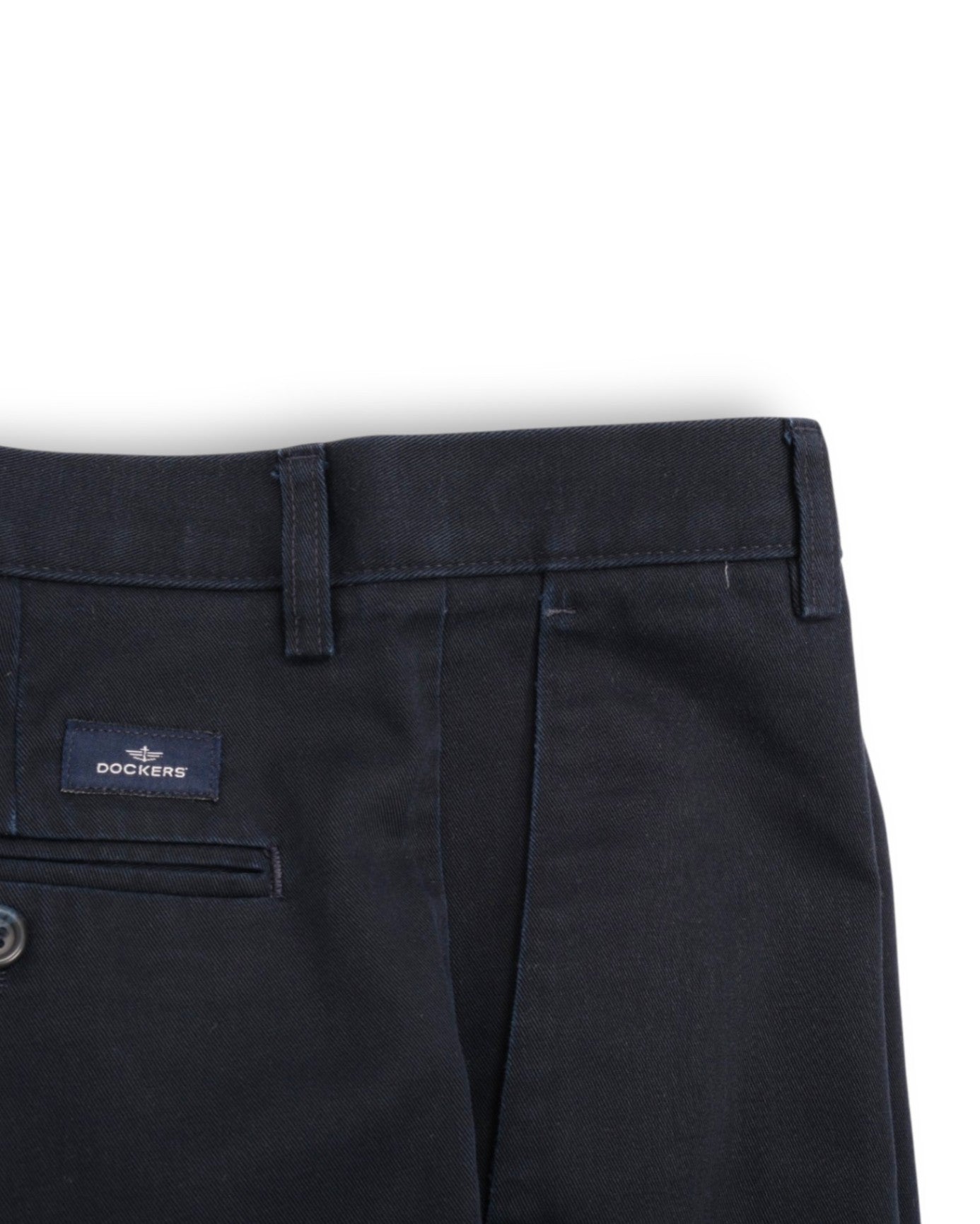 Navy blue Cotton Twill Trousers