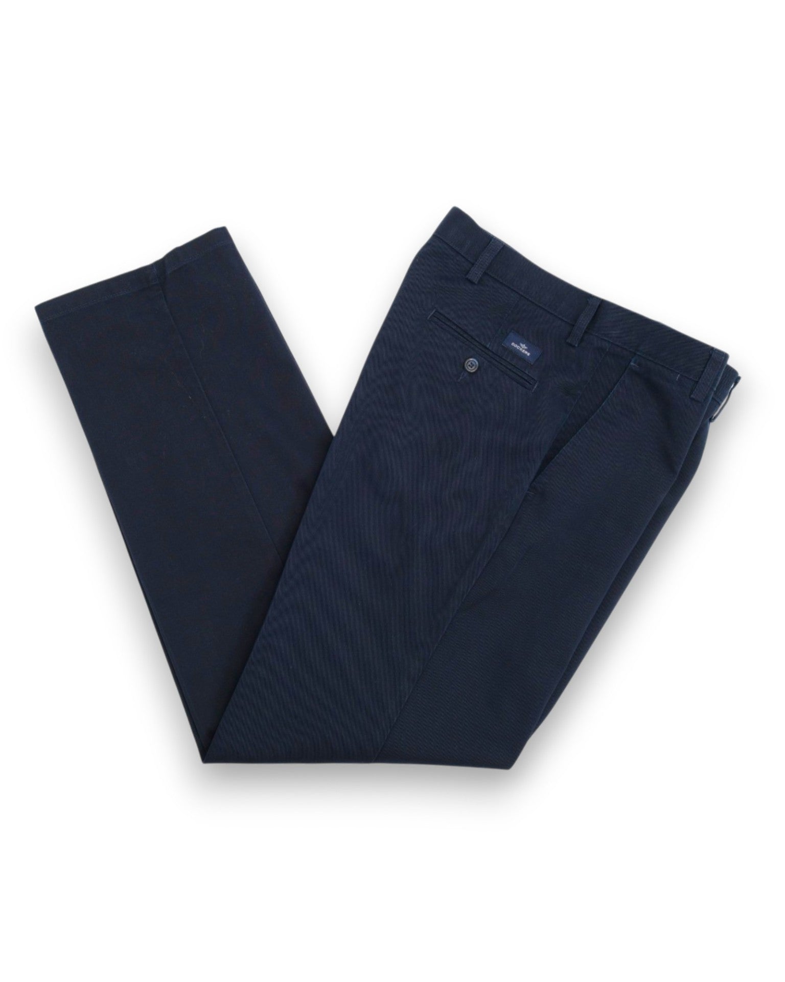 Navy blue Cotton Twill Trousers