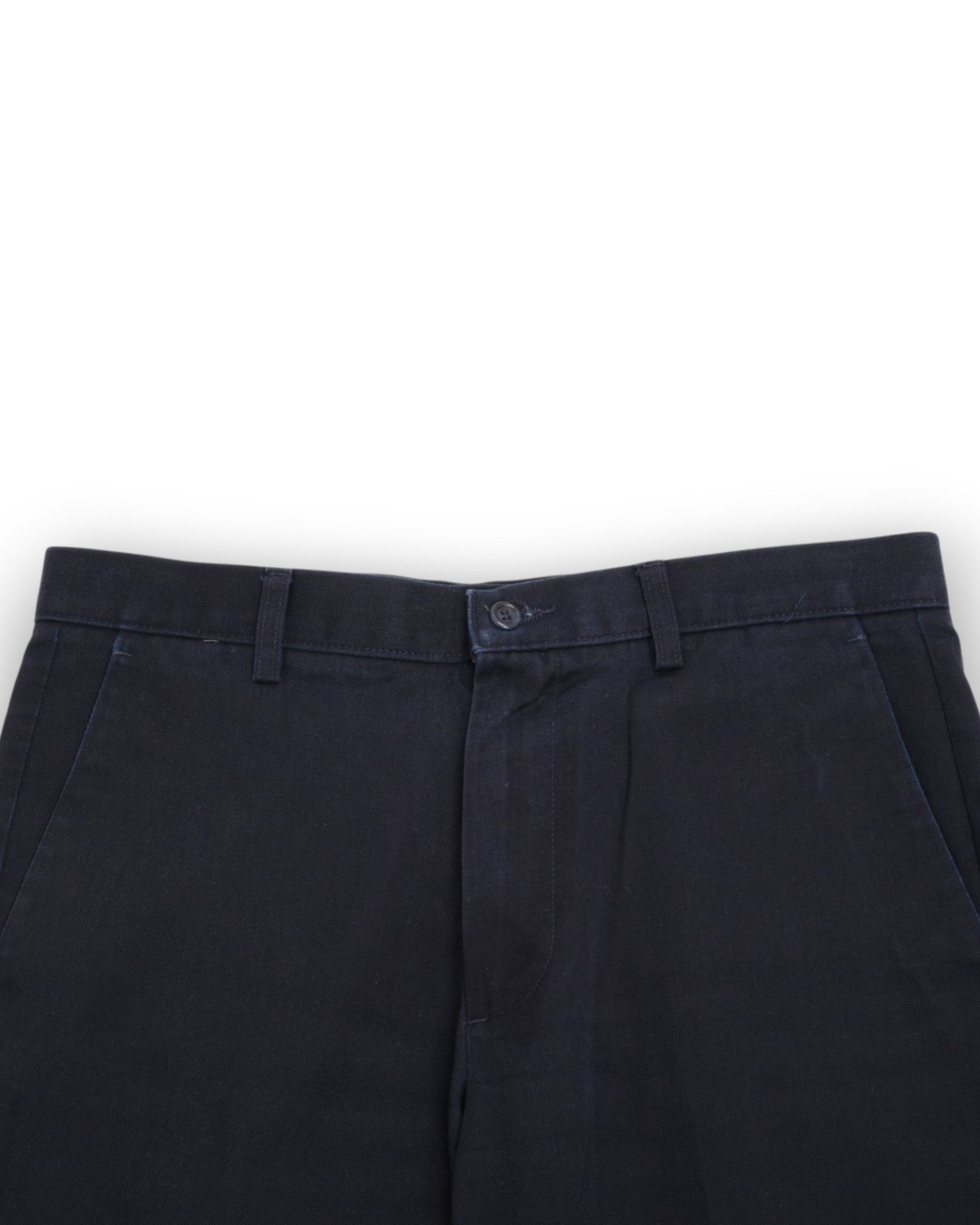 Navy blue Cotton Twill Trousers