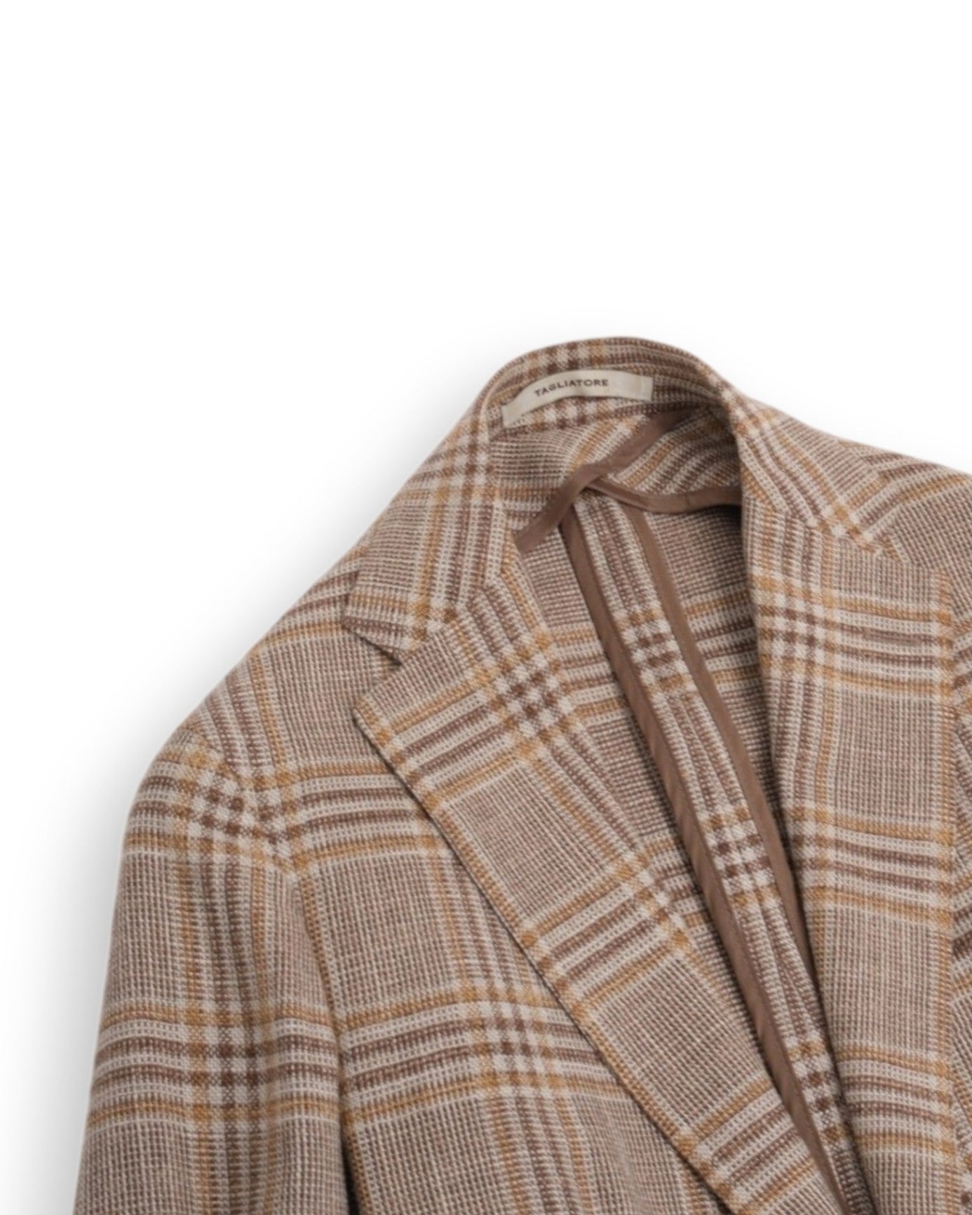 Honey/Brown/Rust Double Overcheck Sports Jacket