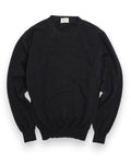 Anthracite Virgin Wool Crewneck