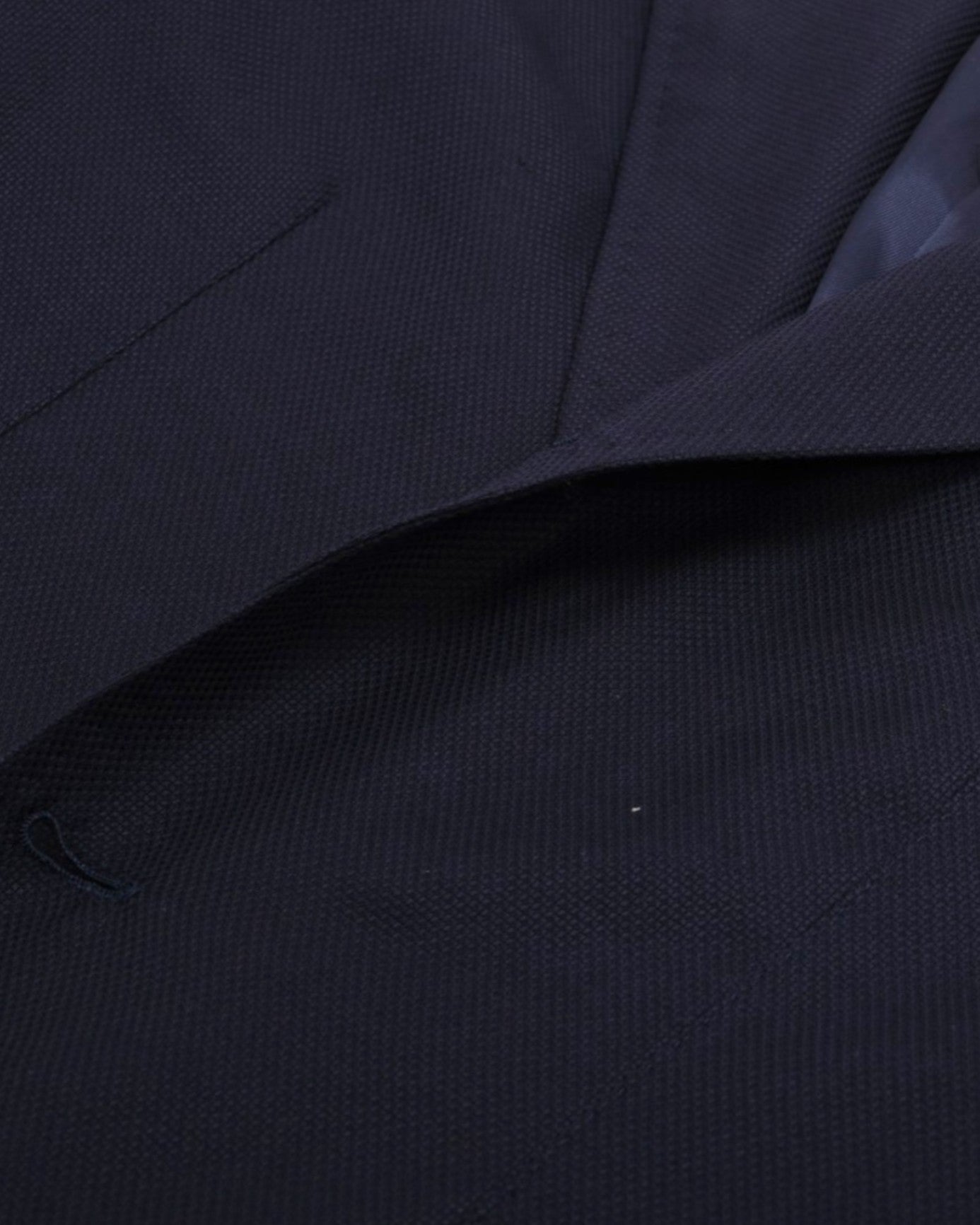 Navy Hopsack Sports Jacket