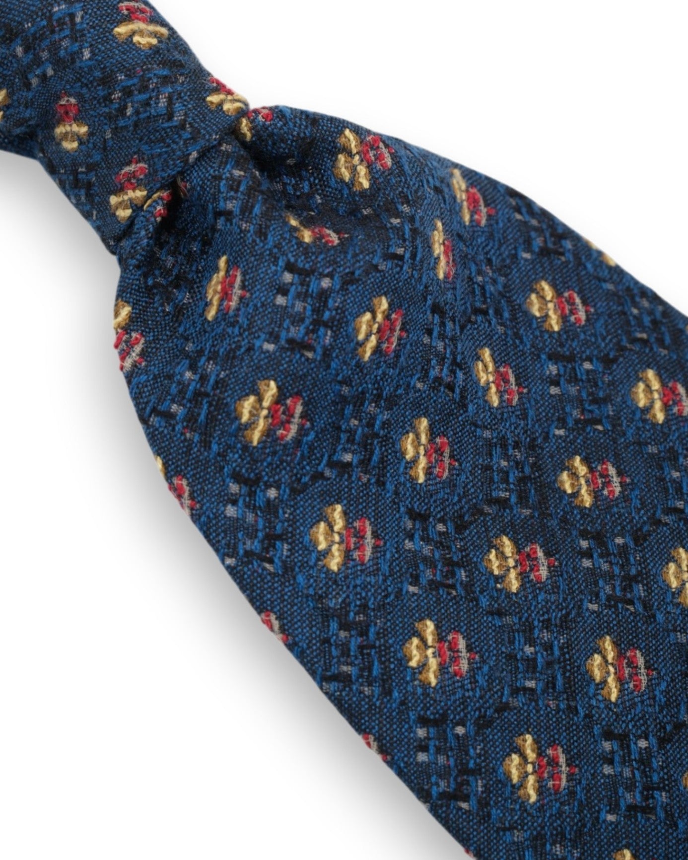 Navy Floral Tie