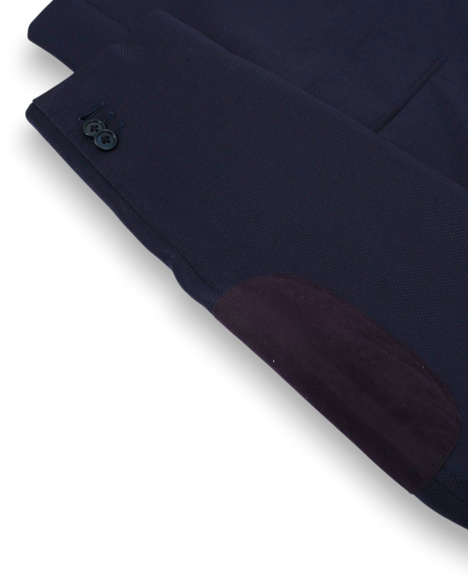 Navy Hopsack Sports Jacket