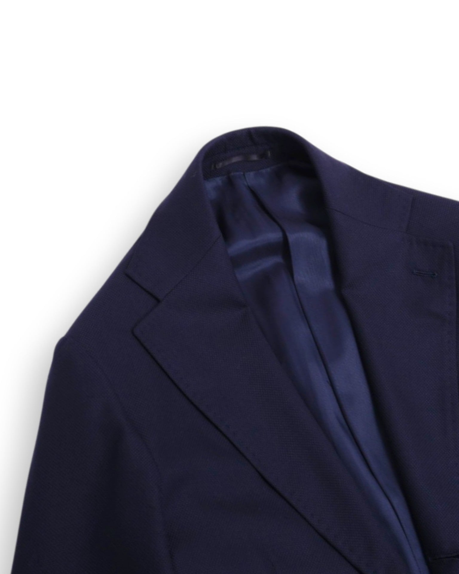 Navy Hopsack Sports Jacket