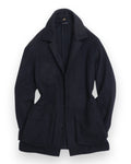 Dark Navy Cashmere Overshirt