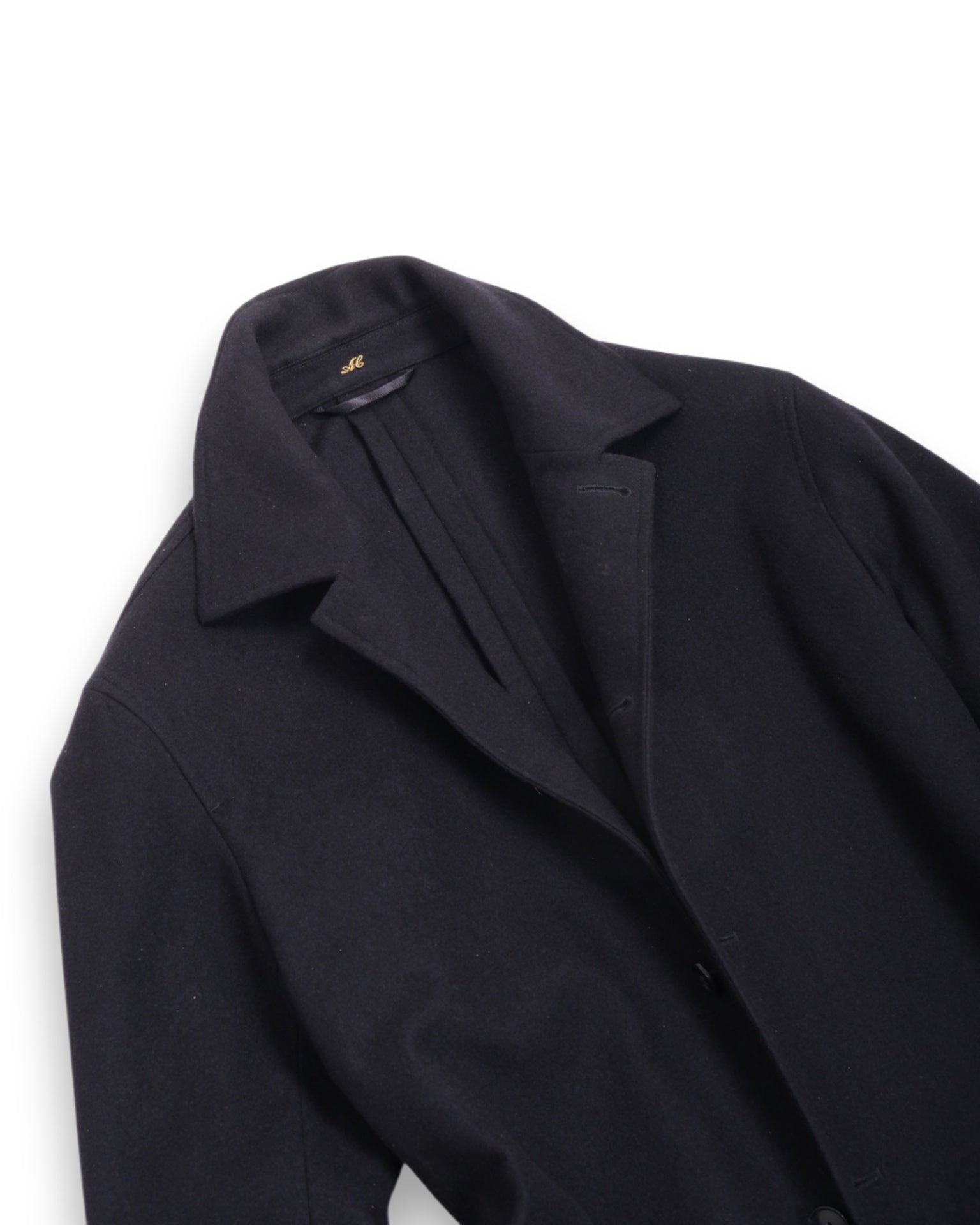 Dark Navy Cashmere Overshirt