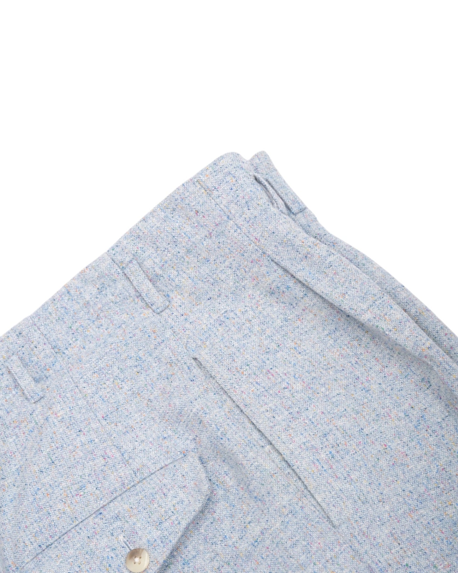 Wool Flecked Hollywood Trousers