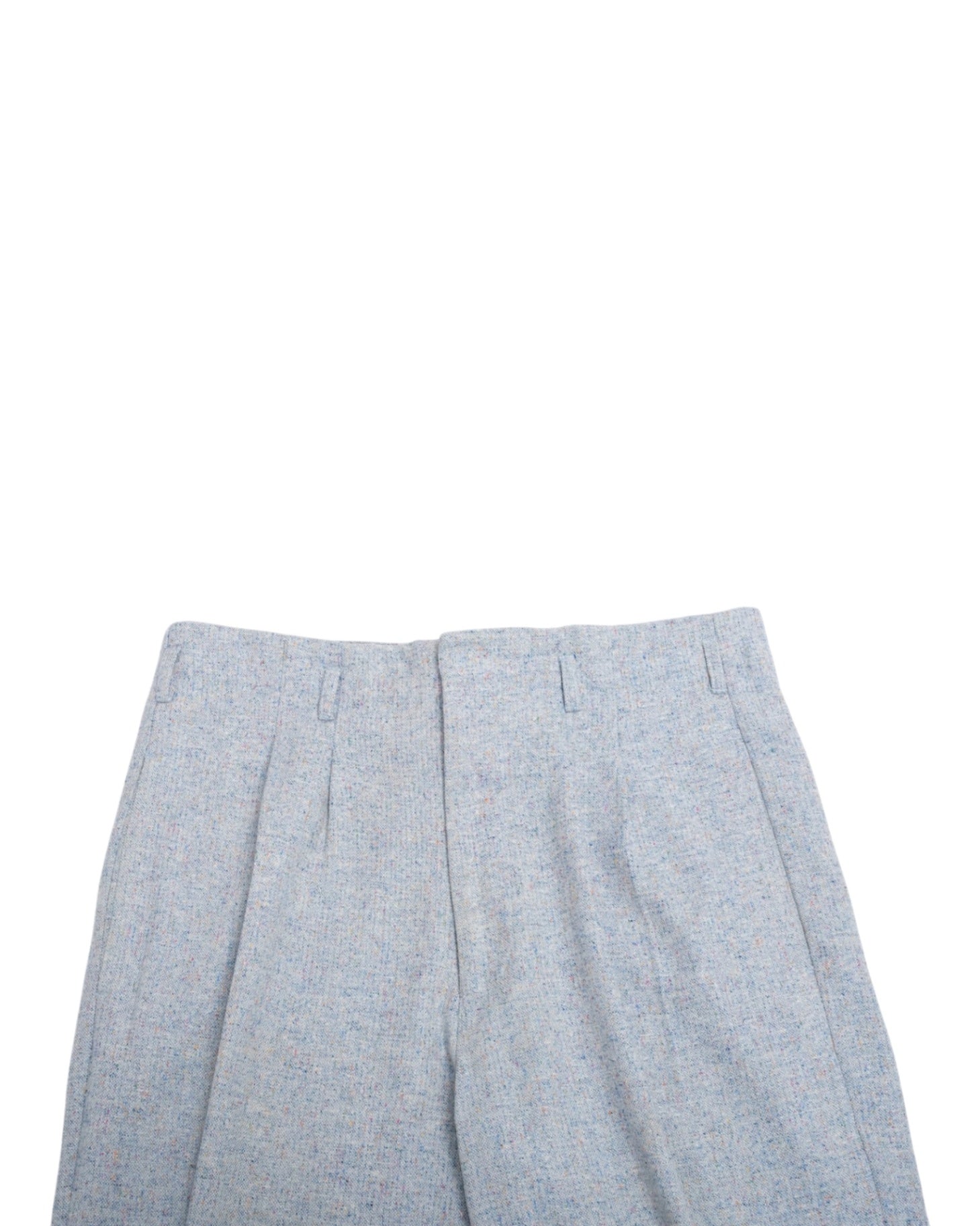 Wool Flecked Hollywood Trousers