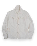 Off-White Nylon/Wool Zip Coach Jacket