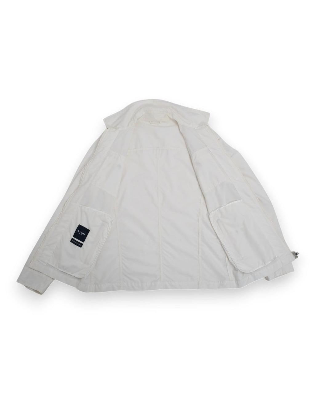 Off-White Nylon/Wool Zip Coach Jacket