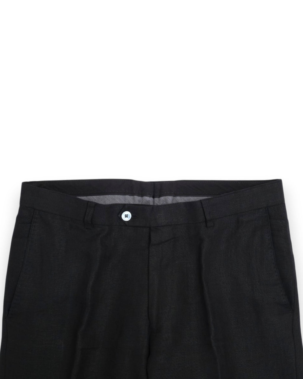 Black Linen Trousers