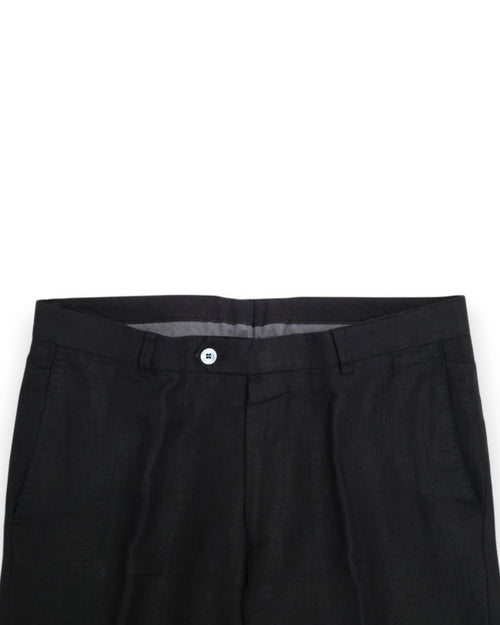 Black Linen Trousers