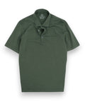 Faded Olive washed & Dyed Pique Polo
