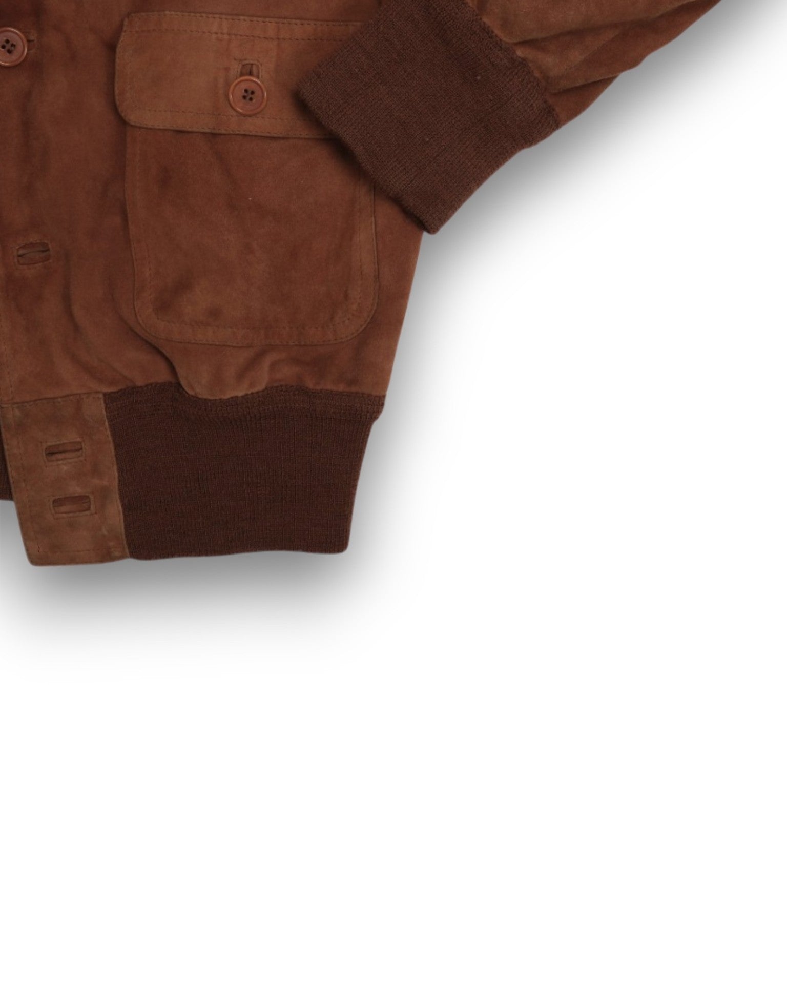 Suede Flight Jacket