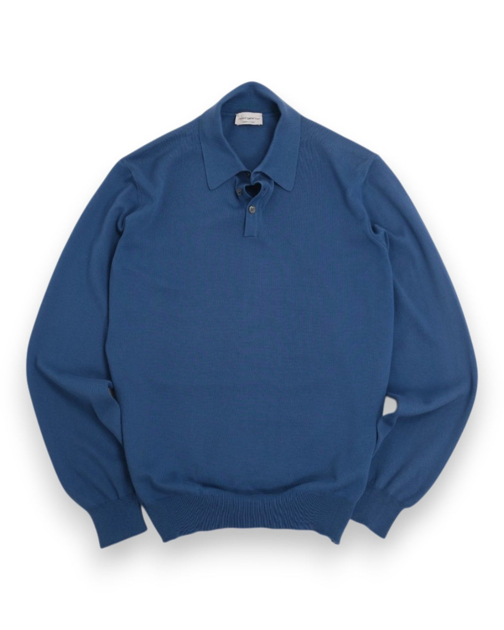 Blue Cotton Polo