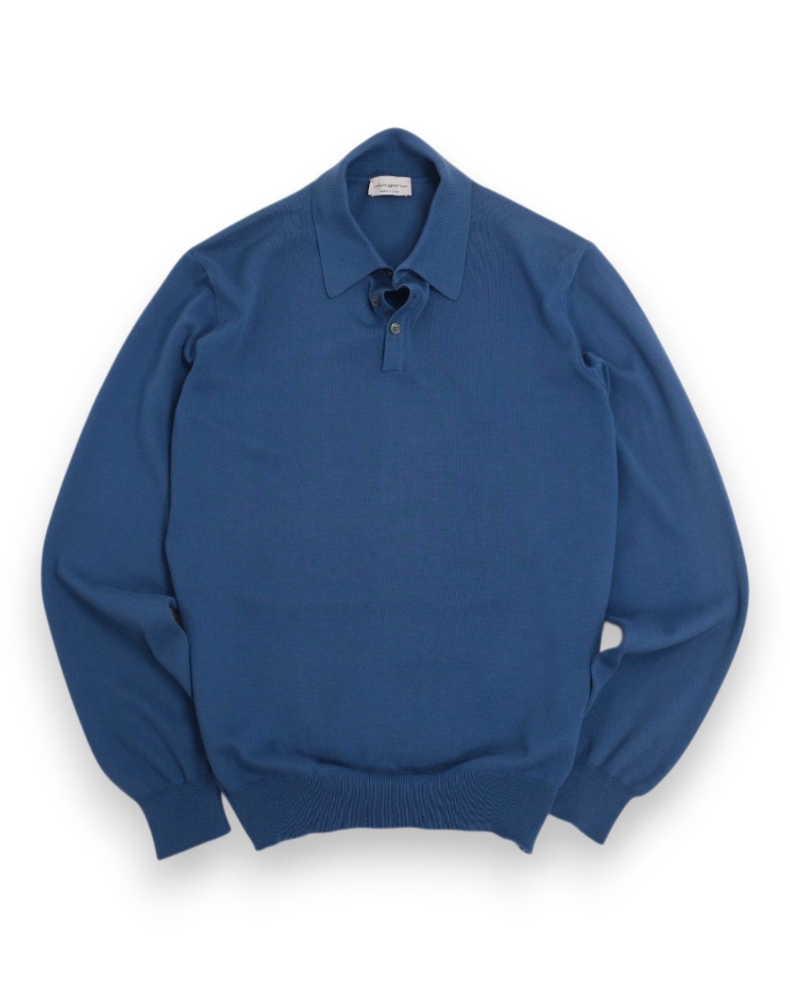 Blue Cotton Polo