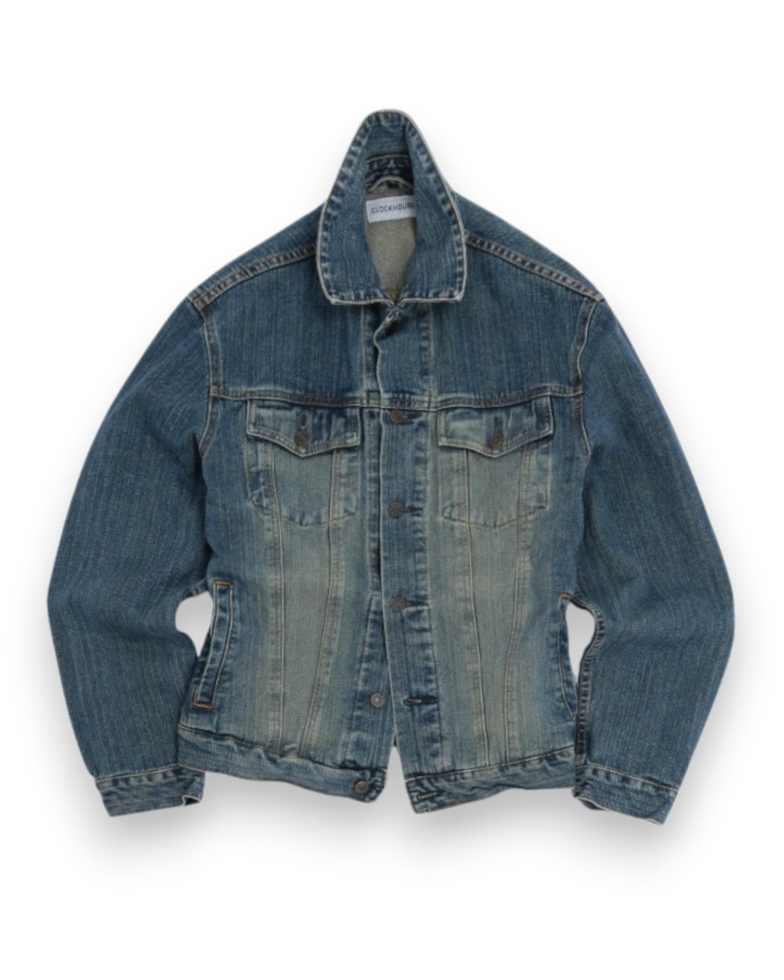Faded Mid-Blue Denim Jacket