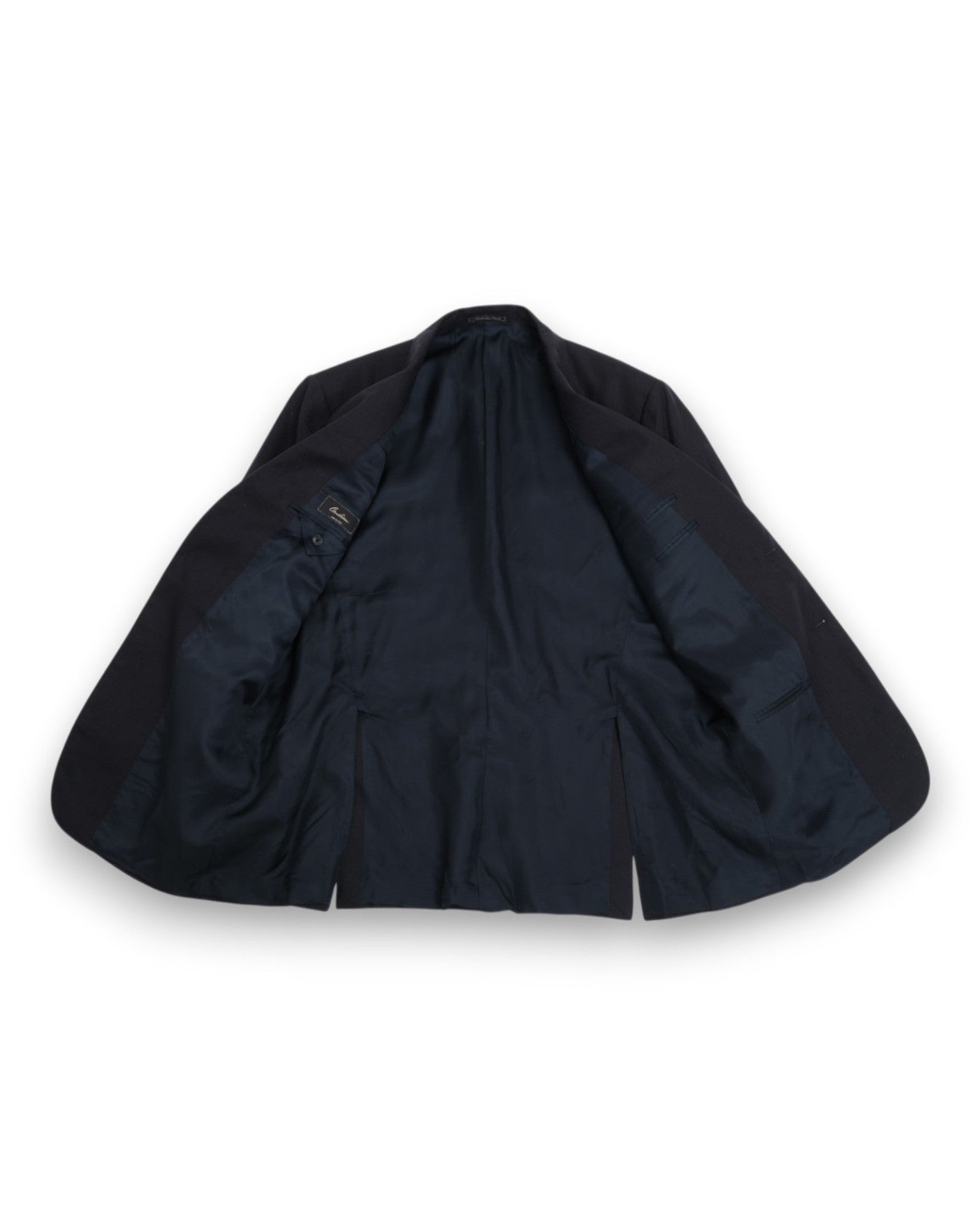 Black Linen Single Breasted Sports Jacket