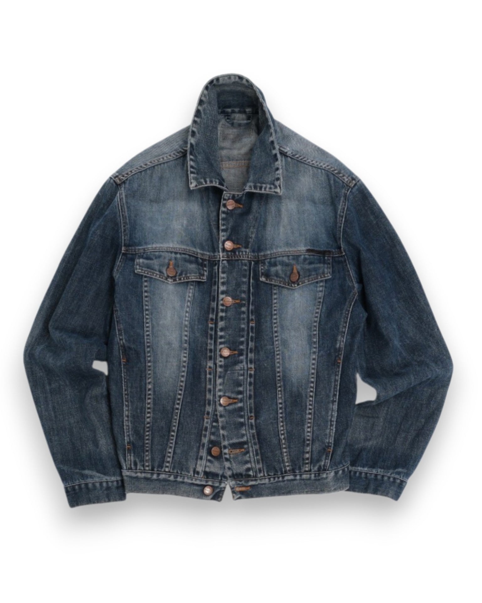 Faded Denim Jacket, Made in Italy