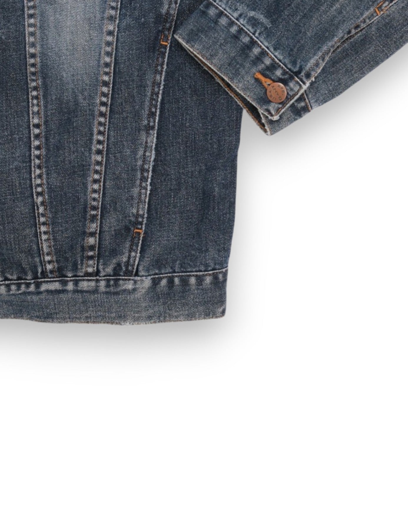Faded Denim Jacket, Made in Italy