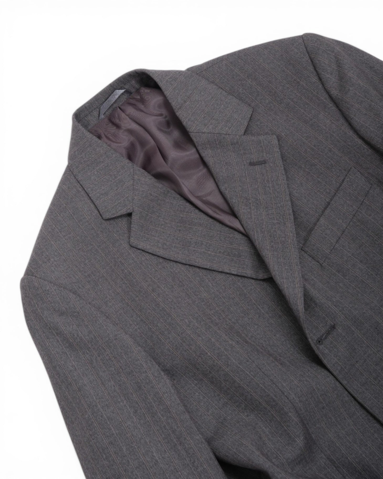 Grey Pinstripe Suit