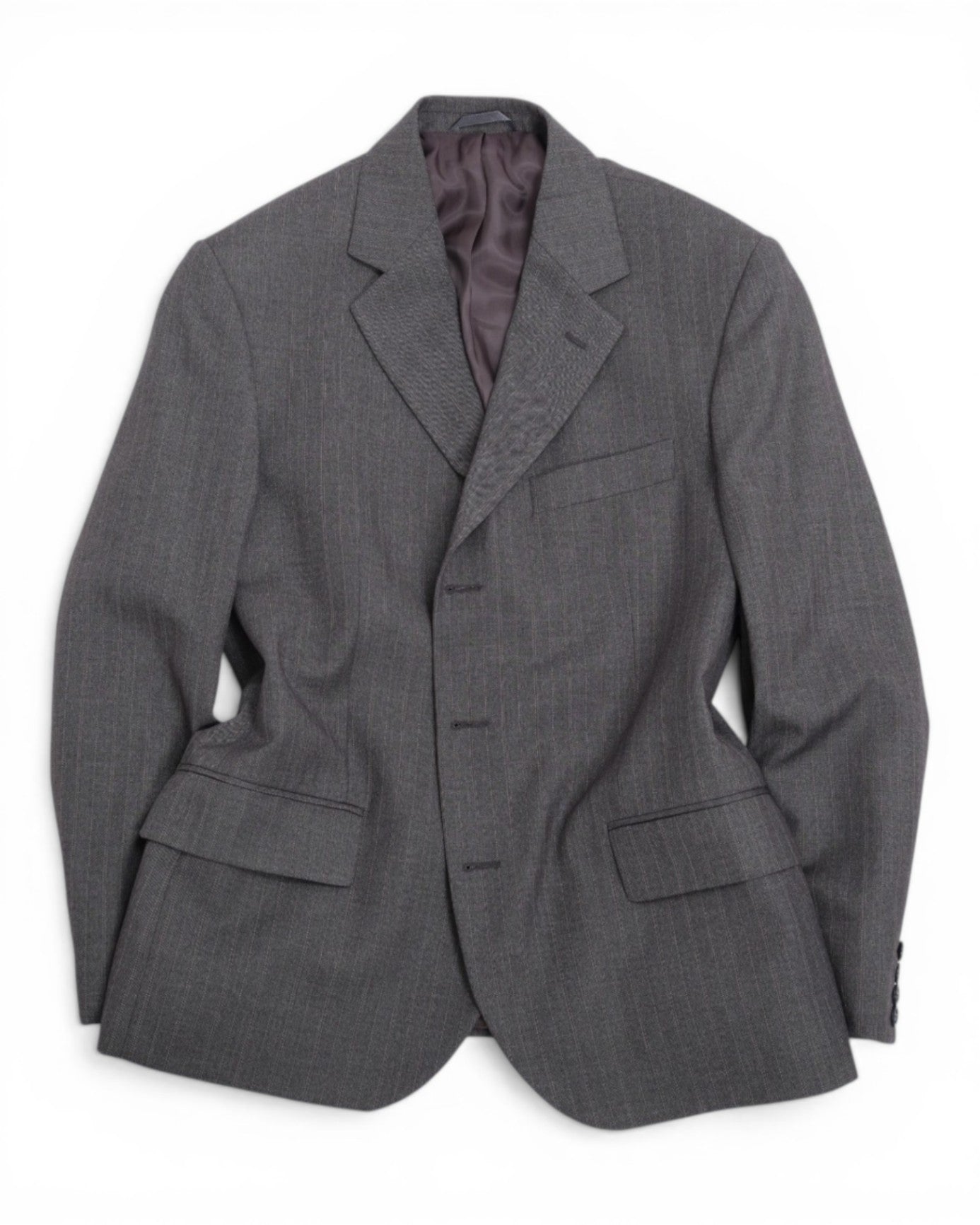 Grey Pinstripe Suit
