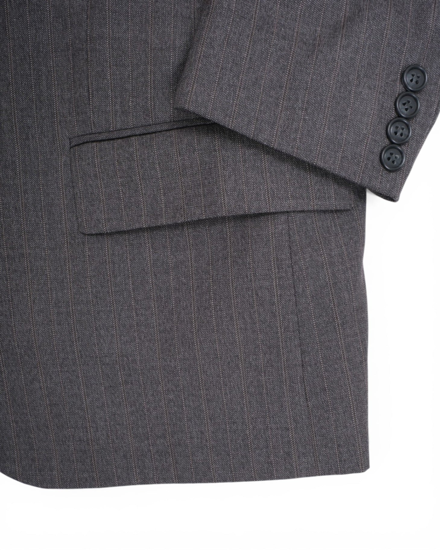 Grey Pinstripe Suit