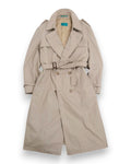 Beige Belted Trench Coat