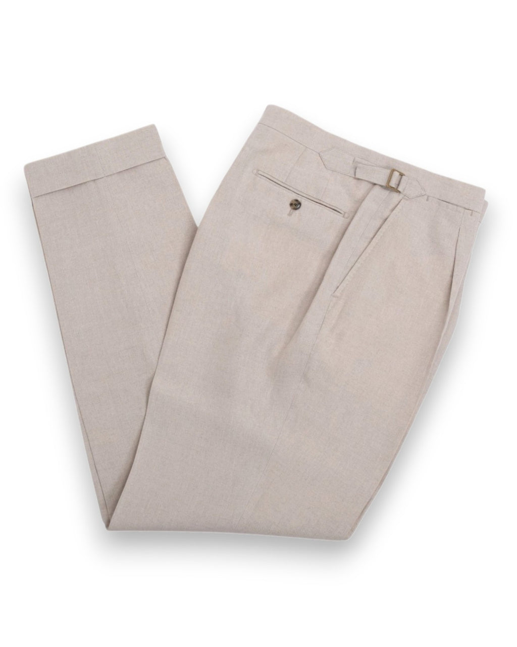 Stone Beige Irish Linen Suit