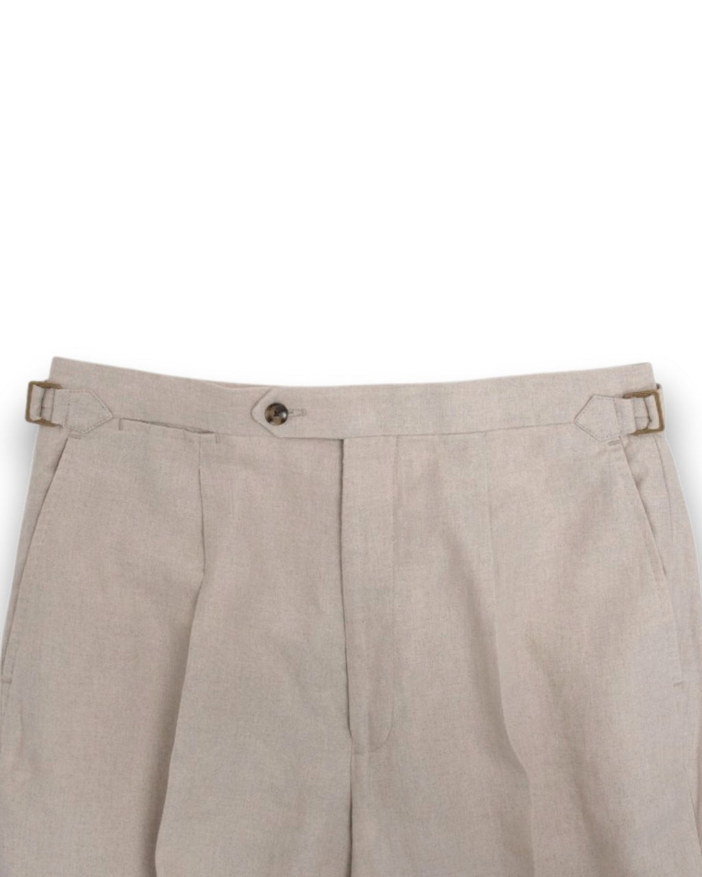Stone Beige Irish Linen Suit