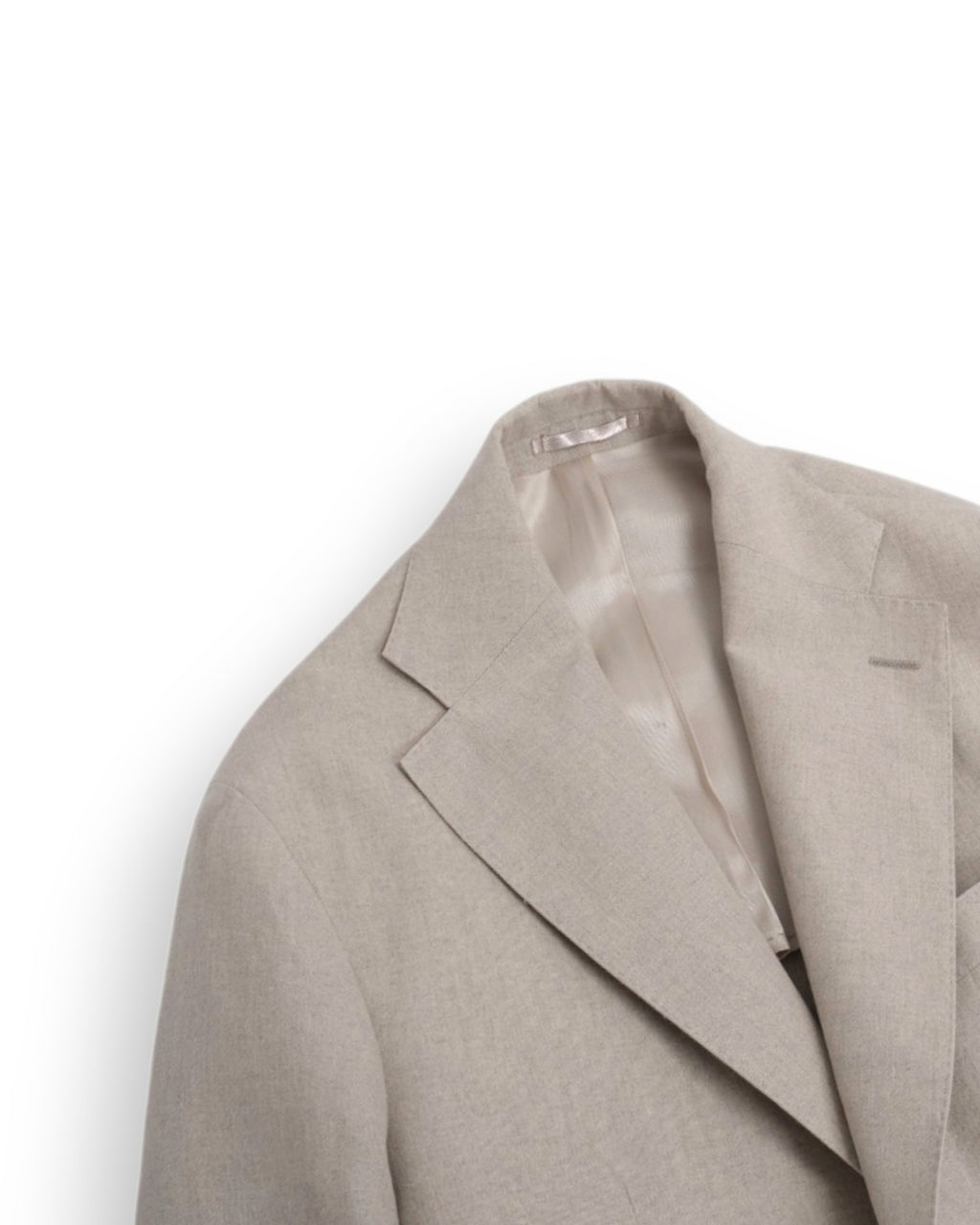 Stone Beige Irish Linen Suit