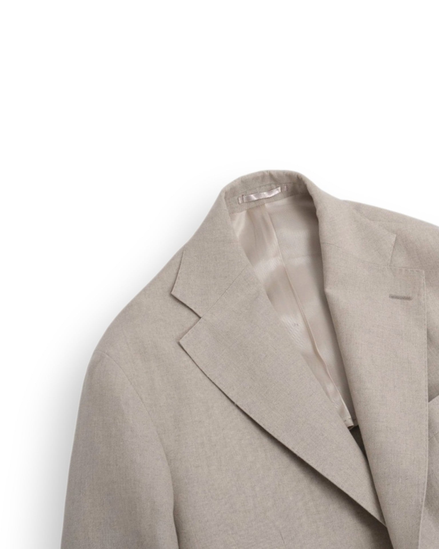 Stone Beige Irish Linen Suit
