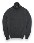 Dark Forrest Green Merino Rollneck