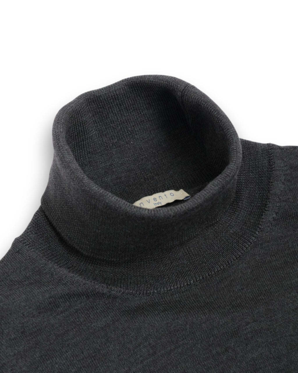Dark Forrest Green Merino Rollneck