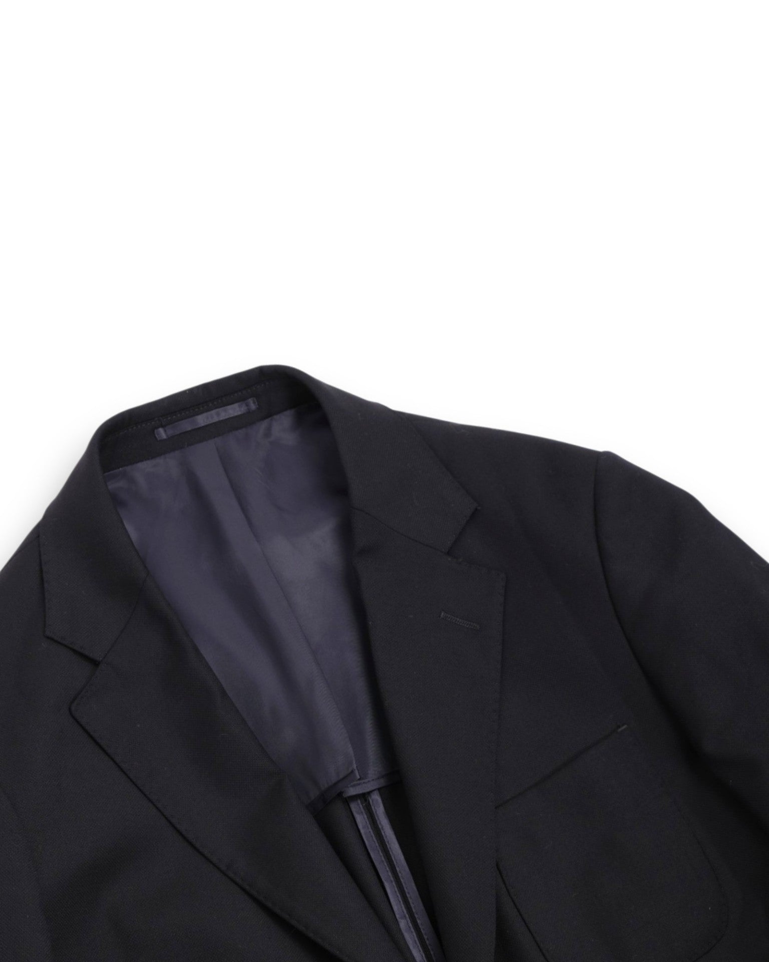 Navy Hopsack Sports Jacket