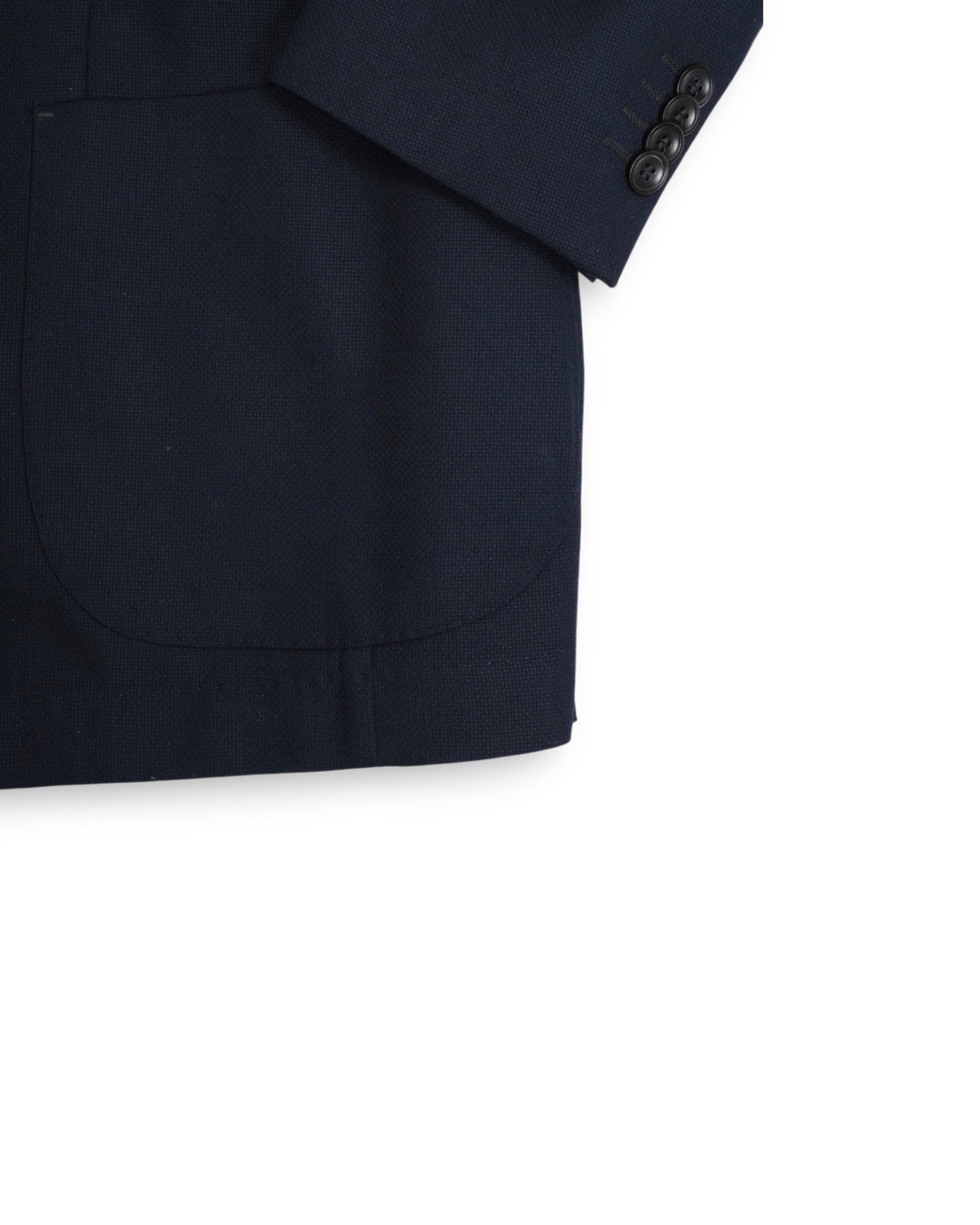 Navy VBC. Hopsack Sports Jacket