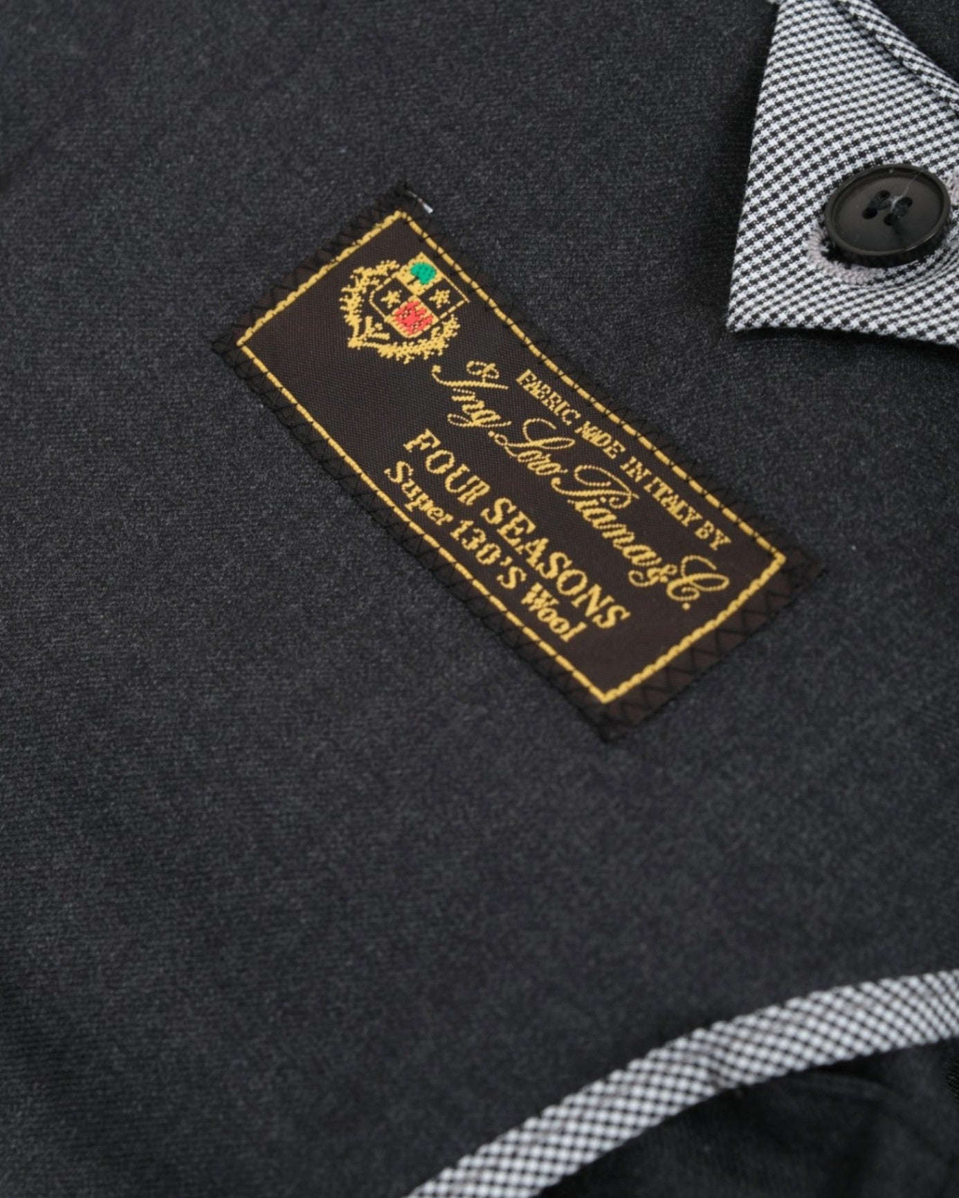 Charcoal Loro Piana Four Seasons Suit