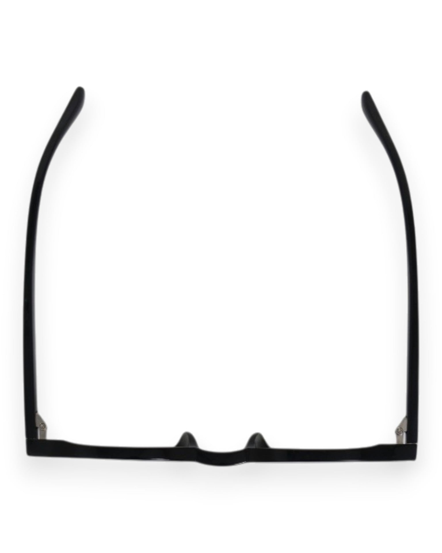 Black Acetate Rounded Square Sunglasses